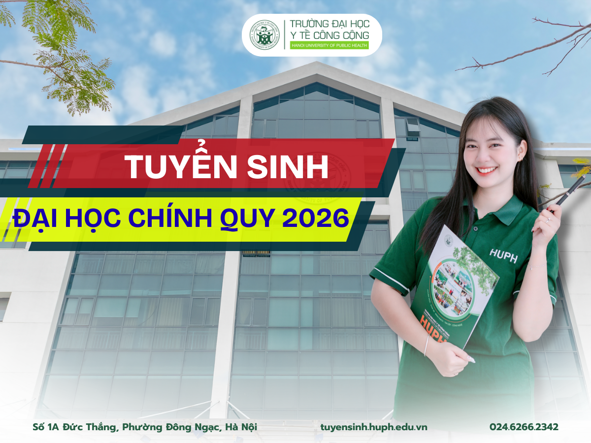 Thông tin tuyển sinh đại học chính quy năm 2026